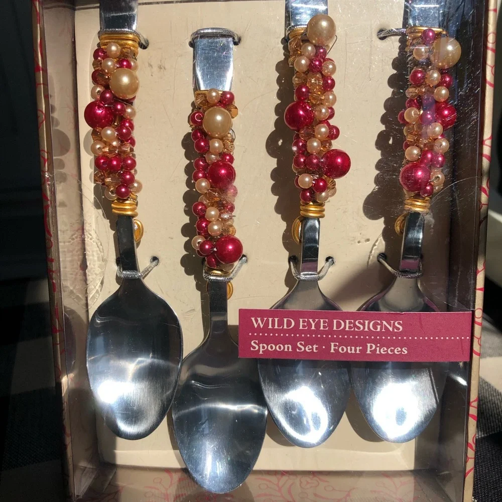 NIB Spoon Set - Handmade for Your High Tea, Valentine’s Day or Just Because! 💕